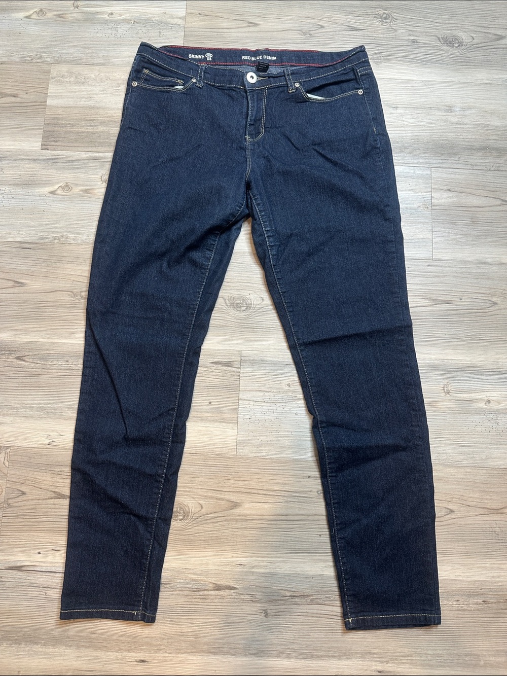 GUC Red Blue Denim Jr’s Skinny Jeans in Dark Indigo Stretch, 11/12